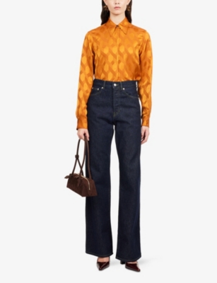 DRIES VAN NOTEN: Peyton Straight-Leg Denim Jeans