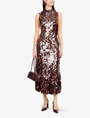 DRIES VAN NOTEN: Carmasa Embellished Sequin Top