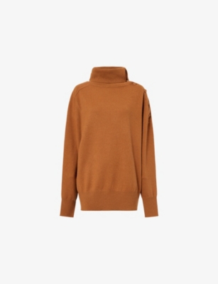 DRIES VAN NOTEN: Turtleneck Relaxed-Fit Cashmere Jumper