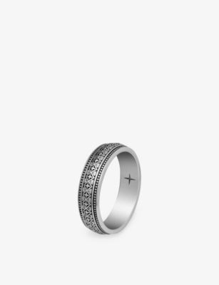 Clocks And Colours And Colours Mens Sequence Sterling-silver Ring In Silver