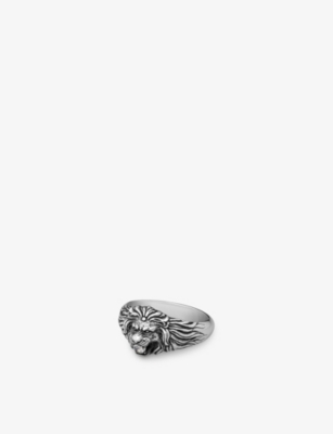 Clocks And Colours And Colours Mens Temperance Sterling-silver Ring In Silver