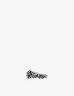 CLOCKS AND COLOURS: All Apologies Sterling-Silver Ring