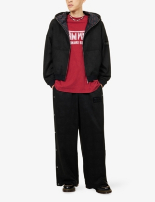TEAM WANG DESIGN: TEAM WANG design x Billionaire Boys Club Diamond And Dollars Fleece Hoody