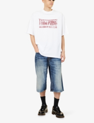 TEAM WANG DESIGN: TEAM WANG design x Billionaire Boys Club Graphic-Print Cotton T-Shirt