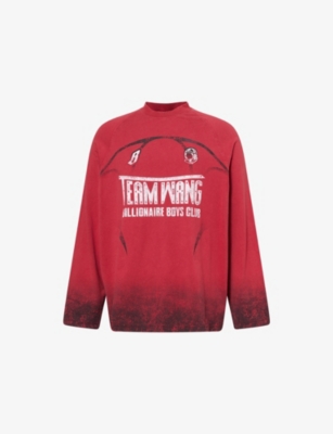 TEAM WANG DESIGN: TEAM WANG design x Billionaire Boys Club Graphic-Print Cotton Top