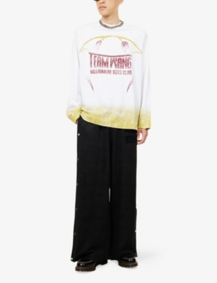 TEAM WANG DESIGN: TEAM WANG design x Billionaire Boys Club Graphic-Print Cotton Top