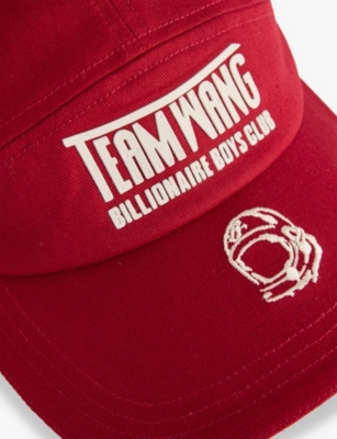TEAM WANG DESIGN: Team Wang X Billionaire Boys Club Logo-Print Cotton Cap