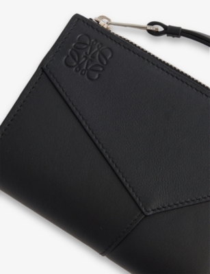 Loewe Mens Black Lw Puzzle Edge Slim Comp In Black