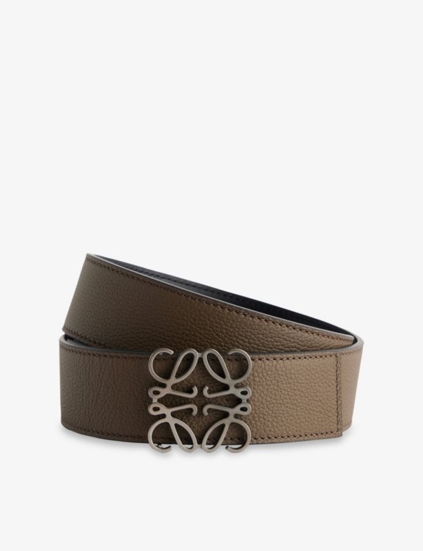 Anagram Reversible Leather Belt