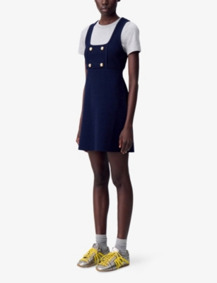 CLAUDIE PIERLOT: T-Shirt Stretch-Knit Mini Dress