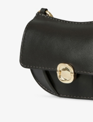 CLAUDIE PIERLOT: Logo-Embossed Leather Coin Purse