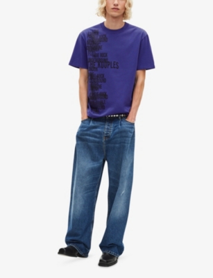 THE KOOPLES: Branded Short-Sleeved Cotton-Jersey T-Shirt