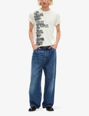 THE KOOPLES: Logo-Print Short-Sleeve Cotton T-Shirt