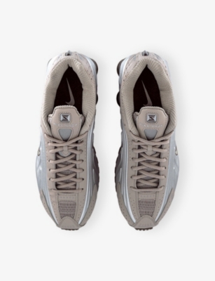 NIKE: Shox R4 Leather Trainers