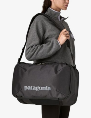 Patagonia Womens Black Hole® Mlc Shell Duffle Bag Black W/black In Black