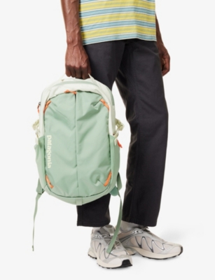 Patagonia Mens Lichen Green Refugio Daypack 26l Woven Backpack In Green