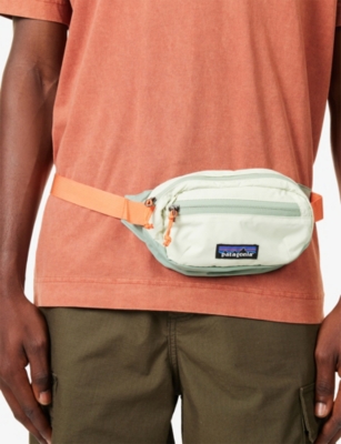Patagonia Mens Lichen Green Terravia Mini Shell Waist Pouch In Green