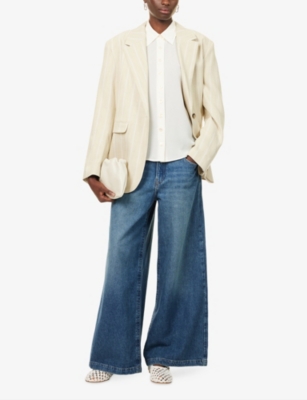 FRAME: The Textured Silk Shirt