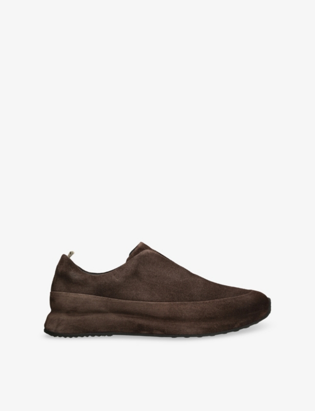 Race Laceless Suede Trainers