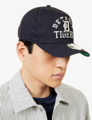 New Era Mens Navy 19twenty Heritage Detroit Tigers Cotton Cap In Purple
