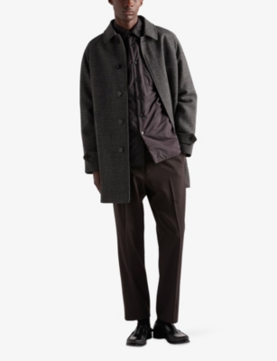 PRADA: Long-Sleeve Re-Nylon Shirt