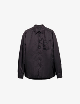 PRADA: Long-Sleeve Re-Nylon Shirt