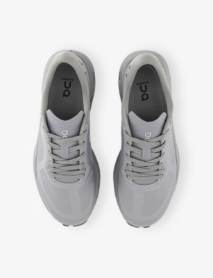 On Womens Alloy Rock F Cloudze Woven Trainers In Gray