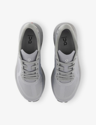 On Mens Alloy Rock Cloudze Woven Trainers In Gray