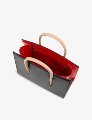 CHRISTIAN LOUBOUTIN: Paloma Medium Leather Top-Handle Bag