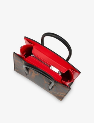 CHRISTIAN LOUBOUTIN: Paloma S Mini Bengali Leather Tote Bag
