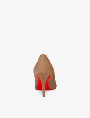 CHRISTIAN LOUBOUTIN: Miss Z 80 Leather Pumps
