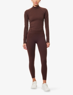 ADANOLA: Ultimate Long-Sleeves Stretch-Woven Top