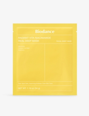 Biodance Radiant Vita Niacinamide Deep Masks X 4