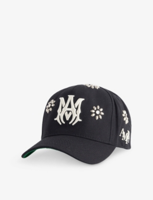 AMIRI: Canvas Studded Cotton Baseball Cap