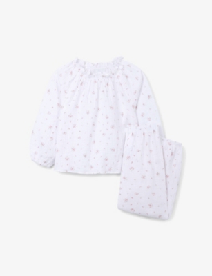 The Little White Company: Minnie Floral-Print Cotton Pyjamas 2-12 Years
