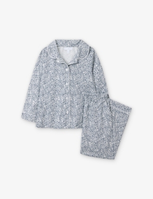The Little White Company: Petunia Floral-Print Cotton Pyjamas 2-12 Years