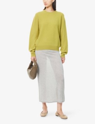FRENCKENBERGER: Mini Round-Neck Cashmere Jumper