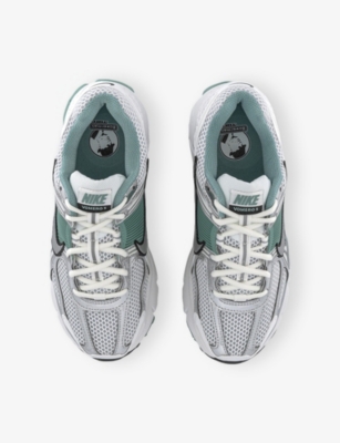 NIKE: Zoom Vomero 5 Faux-Leather and Mesh Low-Top Trainers