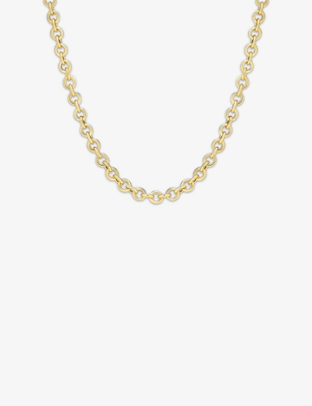 Carrara 18ct Yellow Gold-Plated Sterling-Silver Chain Necklace
