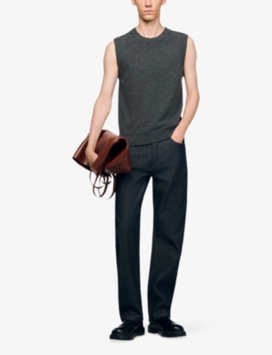 SANDRO: Regular-Fit Straight-Leg Jeans