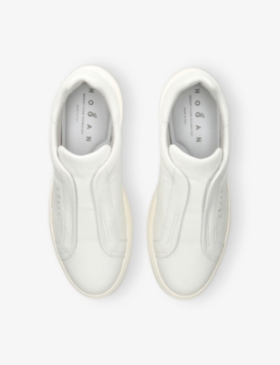 HOGAN: Fascia Leather Trainers