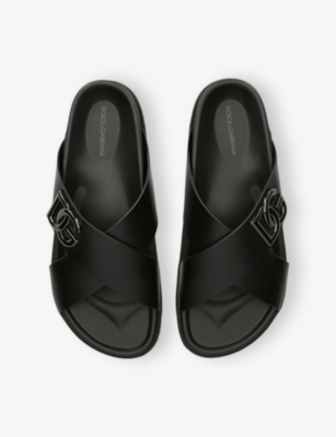 DOLCE & GABBANA: Costiera Leather Sandals