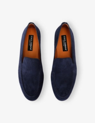 DOLCE & GABBANA: Vivaldi Suede Loafers