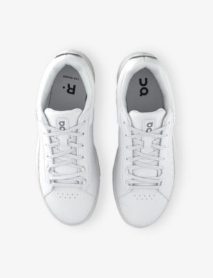 ON: The Roger Advantage Faux-Leather Low-Top Trainers