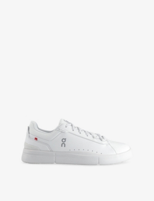 ON: The Roger Advantage Faux-Leather Low-Top Trainers