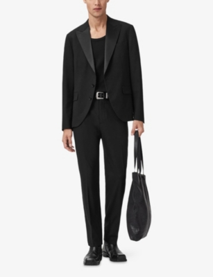 ALLSAINTS: Germain Single-Breasted Stretch-Woven Blazer