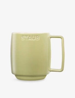 Staub Mixed Colours Macaron Set Of Six Ceramic Mugs 350ml