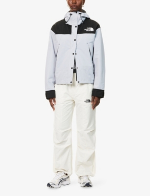The North Face Womens Blue Flax Tnf Black Dryvent™ Mono Mountain Shell Jacket