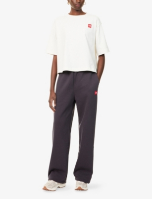 THE NORTH FACE: Cropped Brand-Patch Cotton-Jersey T-Shirt