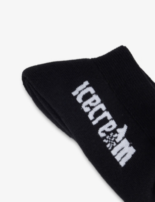 ICECREAM: Popsicle Stretch-Cotton Blend Socks